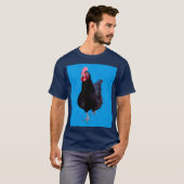 Blauwe kip, T-shirt (Voorkant volledig)