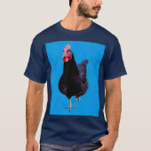 Blauwe kip, T-shirt (Voorkant)
