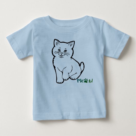 Blauwe kitten (Voorkant)