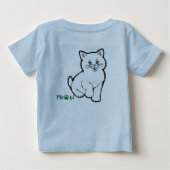 Blauwe kitten (Achterkant)