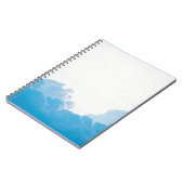 BLAUWE KLEDINGEN ONDER WITTE SKY NOTITIEBOEK (Linkerzijde)