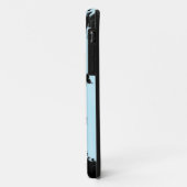 Blauwe Kleinste Ballerina Aangepast Case-Mate iPhone Case (Achterkant/links)