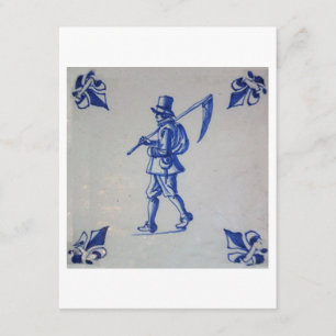 Blauwe klep verwijderen - Sjabloon Kaart