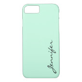 Blauwe kleur achtergrond Case-Mate iPhone case (Achterkant)