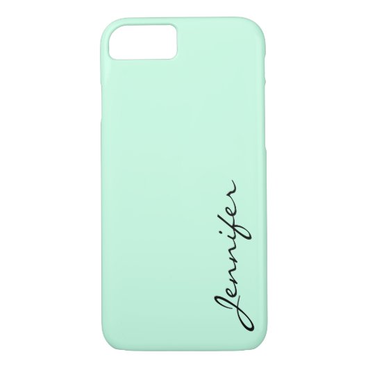 Blauwe kleur achtergrond Case-Mate iPhone case (Achterkant)