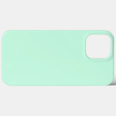 Blauwe kleur achtergrond Case-Mate iPhone case (Achterkant (horizontaal))