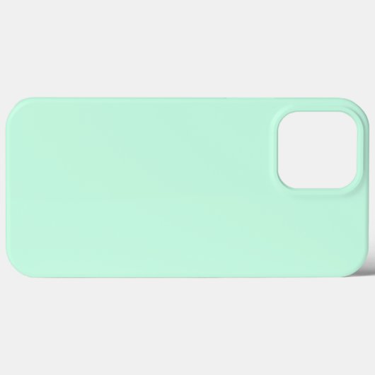 Blauwe kleur achtergrond Case-Mate iPhone case (Achterkant (horizontaal))