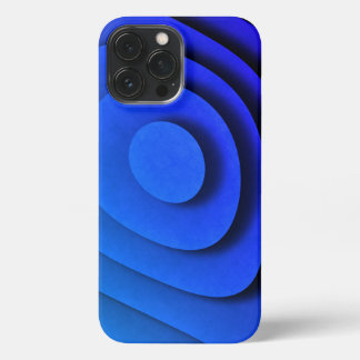 Blauwe kleur iPhone 13 pro max hoesje