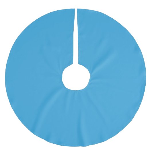 Blauwe Kleur Kerstboom Rok (Voorkant)