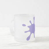 Blauwe kleur Mok (Voorkant links)