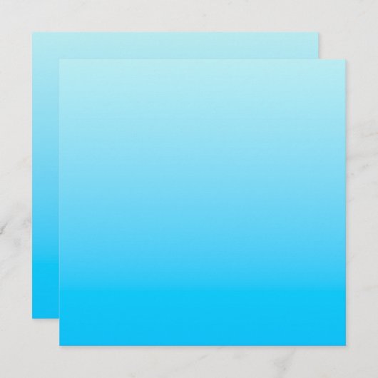 Blauwe kleur verloop achtergrond (Voorkant / Achterkant)