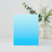 Blauwe kleur verloop achtergrond (Staand voorkant)