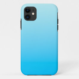 Blauwe kleur verloop achtergrond Case-Mate iPhone case