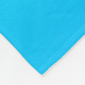 Blauwe kleur verloop achtergrond fleece deken (Hoek)
