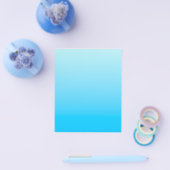 Blauwe kleur verloop achtergrond flyer (Enkel)