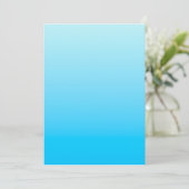 Blauwe kleur verloop achtergrond kaart (Staand voorkant)