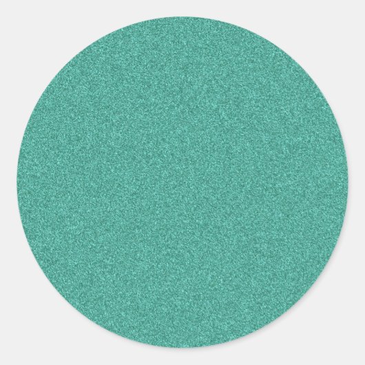 Blauwe kleurenblanco aangepaste rendy legante Sjab Ronde Sticker (Voorkant)