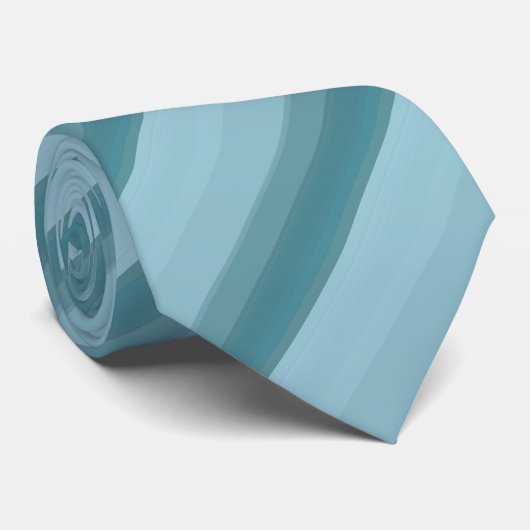 Blauwe kleurenschaduwen achterhalen stropdas (Opgerold)