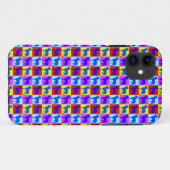 Blauwe kleurenwand voor Heelers Case-Mate iPhone Case (Achterkant (horizontaal))