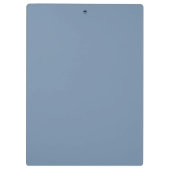 Blauwe kleurnaam voor kraanblauw klembord (Achterkant)