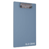 Blauwe kleurnaam voor kraanblauw klembord (Rechts)