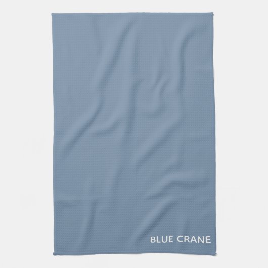 Blauwe kleurnaam voor kraanblauw theedoek (Verticaal)