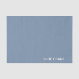 Blauwe kleurnaam voor kraanblauw tissuepapier