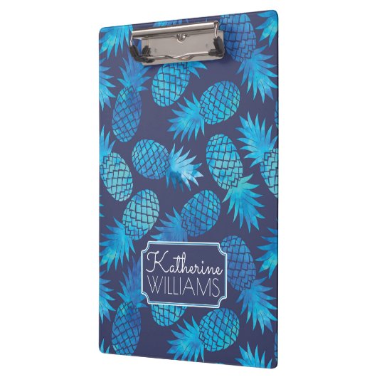 Blauwe kleurstof anananas | Jouw namen toevoegen Klembord (Links)