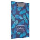 Blauwe kleurstof anananas | Jouw namen toevoegen Klembord (Rechts)