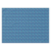 Blauwe kleurstof anananas tafelkleed (Voorkant (Horizontaal))