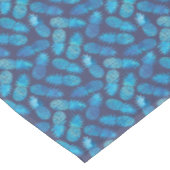 Blauwe kleurstof anananas tafelkleed (Gekanteld)
