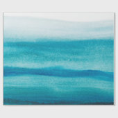 Blauwe kleurstof cadeaupapier (Vlak)