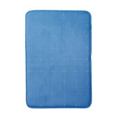 Blauwe kleurverloop badmat (Voorkant Verticaal)