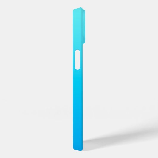 Blauwe kleurverloop Case-Mate iPhone case (Achterkant / Rechts)