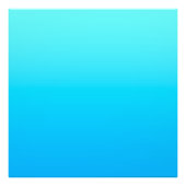 Blauwe kleurverloop foto afdruk (Voorkant)