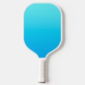 Blauwe kleurverloop pickleball paddle (Achterkant)