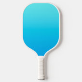 Blauwe kleurverloop pickleball paddle (Voorkant)
