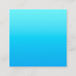 Blauwe kleurverloop vierkante visitekaartje