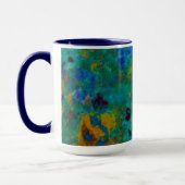 Blauwe Klif Chrysocolla Mok (Links)