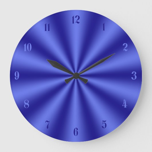 Blauwe Klok Starburst (Voorkant)