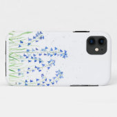 Blauwe klokjes blauwe bloemen lente Case-Mate iPhone case (Achterkant (horizontaal))