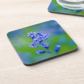 Blauwe klokjes bloem onderzetter (Linkerzijde)