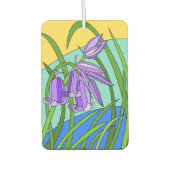 Blauwe klokken in het bos luchtverfrisser (Voorkant)