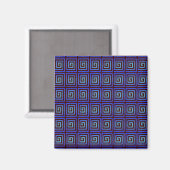 blauwe knipperen magneet (Voorkant / Achterkant)