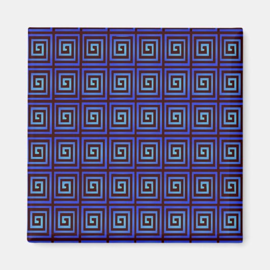 blauwe knipperen magneet (Voorkant)