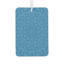 Blauwe Knit Pattern  Fractal Kaleidoscope