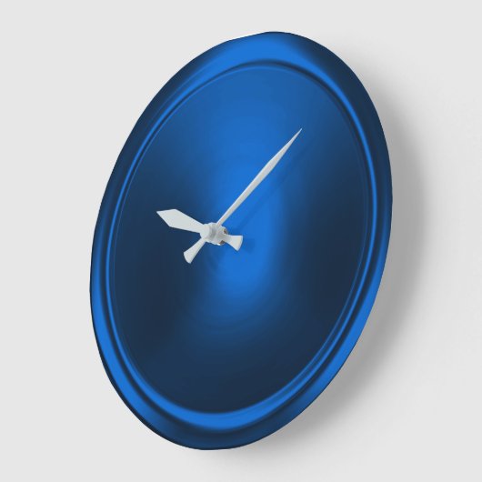 Blauwe knop grote klok (Hoek)