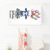 Blauwe Koe Banner (Insitu)