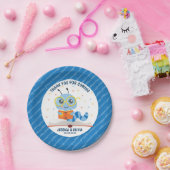 Blauwe koekjesthema Borden Papieren Bordje (Feest)