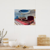Blauwe Koepel Poster (Keuken)